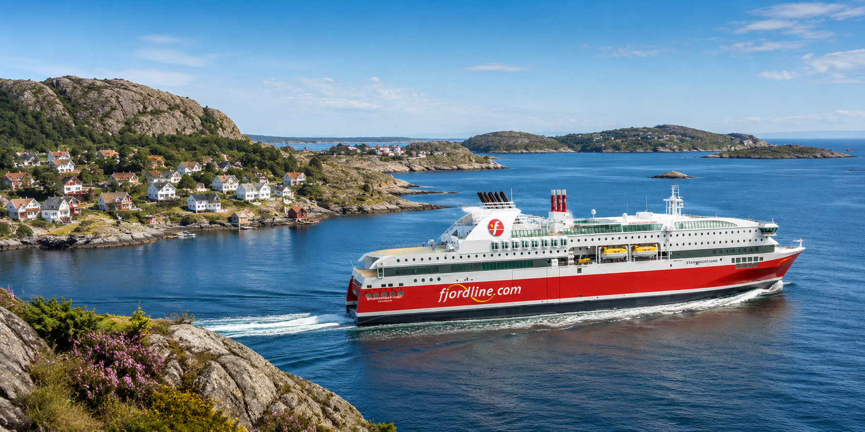 NORSKA KUSTEN OCH VACKRA BERGEN